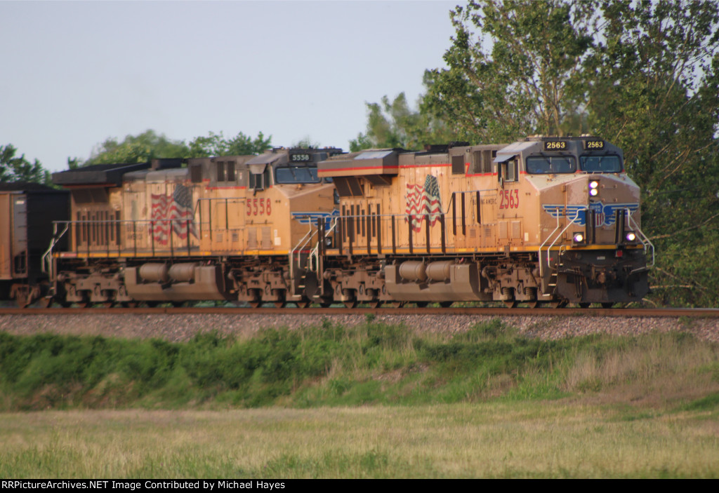 UP Coal Train at Valley Junction